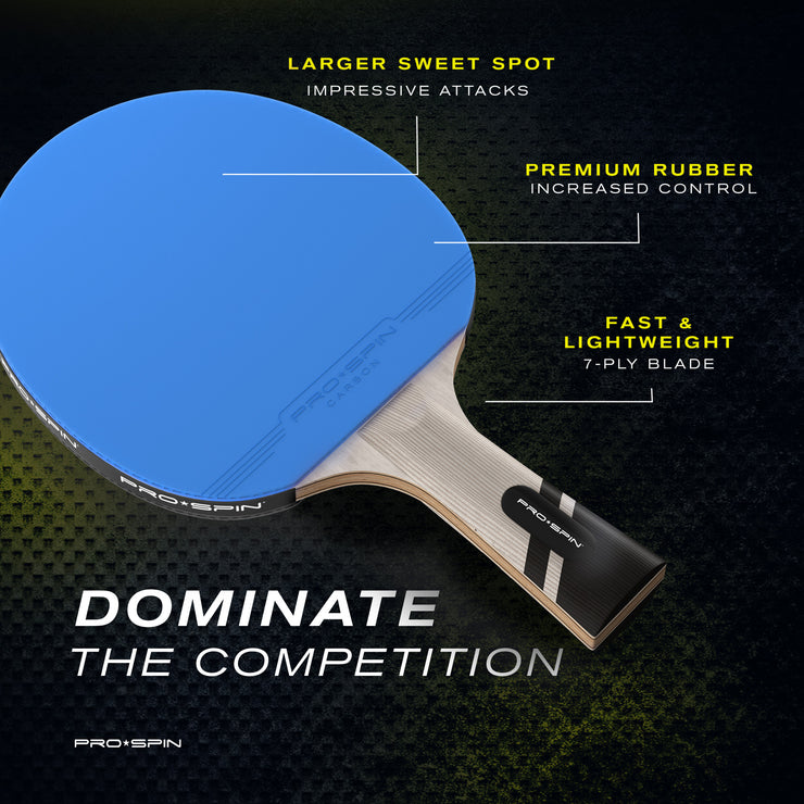 Carbon Fiber Ping Pong Paddle, Limited Edition Color