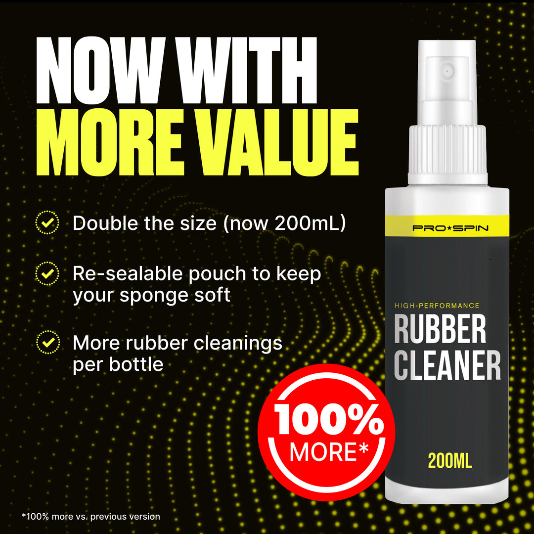 Table Tennis Rubber Cleaning Kit