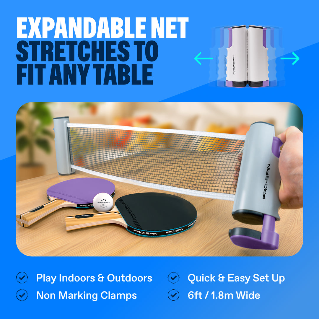 PRO-SPIN Gioca Ovunque Rete Ping Pong Portatile - Rete Pingpong da PRO-SPIN Gioca Ovunque Rete Ping Pong Portatile - Rete Pingpong da