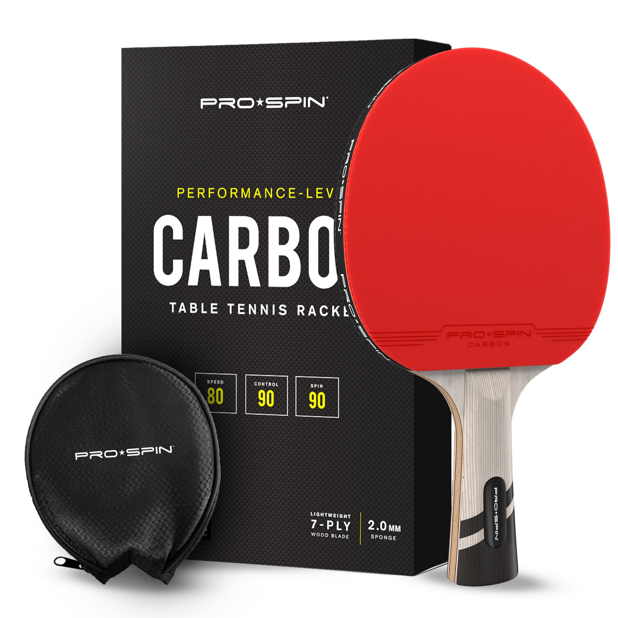 Carbon Fibre Table Tennis Bat