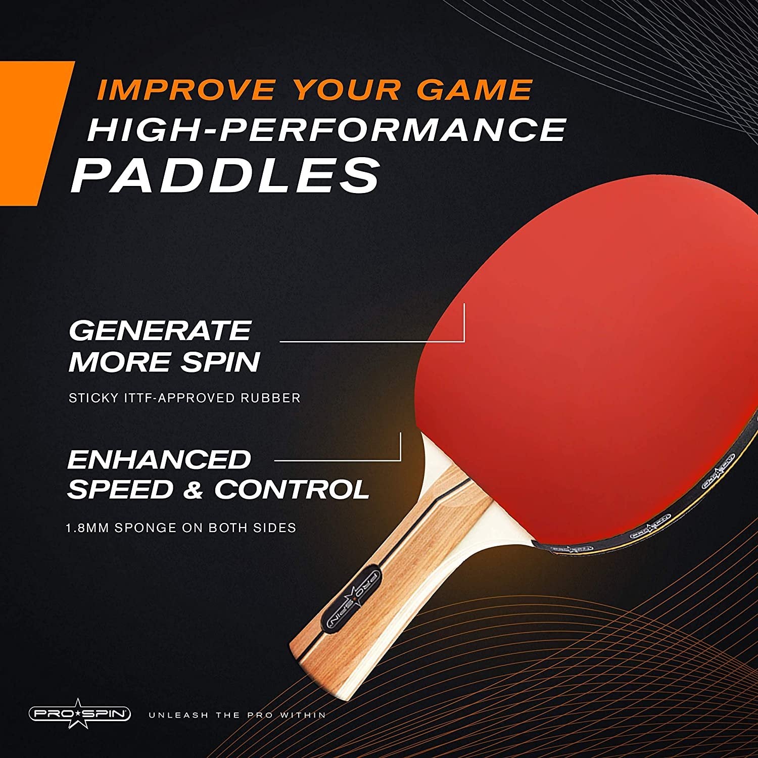 Vermont Prime Ping Pong Paddle [Pro]